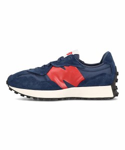 ニューバランス ランニングシューズ スニーカー メンズ U327 U327 new balance 610327 ネイビー/レッド