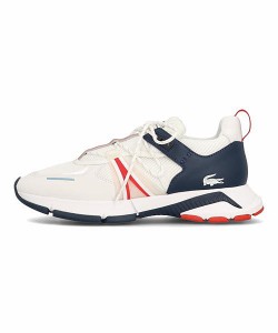 ラコステ ランニングシューズ スニーカー メンズ L00307221 L003 0722 1 LACOSTE SM00643 ホワイト/ネイビー