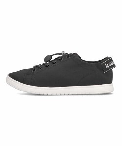 ルコックスポルティフ ローカット スニーカー メンズ LAアルマT+R LA ALMA T+R le coq sportif QL1VJC37BK ブラック