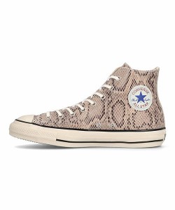 コンバース スニーカー メンズ レザーオールスターUSパイソンHI LEATHER ALL STAR US PYTHON HI converse 1SD288 ナチュラル