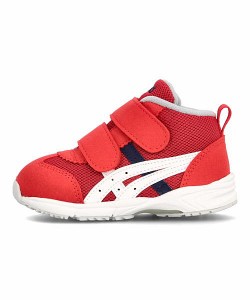 アシックス SUKU2 スクスク スニーカー 女の子 GDランナーベビーMSMID2 GD.RUNNER BABY MS-MID 2 asics 1144A282 レッド/ホワイト