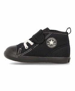 コンバース スニーカー 女の子 ベビーオールスターNブラックボトムV1 BABY ALL STAR N BLACKBOTTOM V-1 converse 7SD650 ブラック