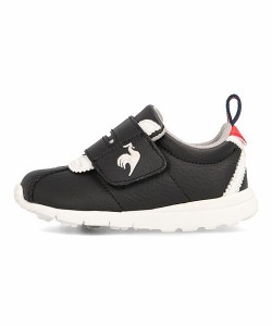 ルコックスポルティフ ベビーシューズ スニーカー 女の子 LCSモンペリエ6F LCS MONTPELLIER 6 F le coq sportif QL5WJC55BR ブラック/レ