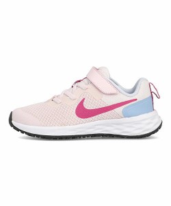 ナイキ スニーカー 女の子 レボリューション6NNPSV REVOLUTION 6 NN PSV NIKE DD1095 パールピンク/コスミックフューシャ/C