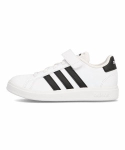 アディダス スニーカー 男の子 グランドコート2.0ELK GRAND COURT 2.0 EL K adidas GW6521 フットウェアホワイト/C/C