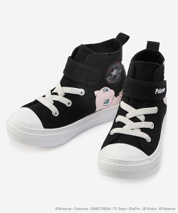 コンバース スニーカー 男の子 チャイルドオールスターポケモン CHILD ALL STAR LIGHT POKEMON V-1 HI converse 37301622 ミュウ