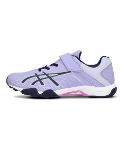 アシックス ランニングシューズ スニーカー 女の子 レーザービームSH-MG LAZERBEAM SH-MG asics 1154A138 ラベンダー/ネイビーブルー