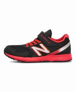 ニューバランス ランニングシューズ スニーカー 男の子 エヌビーハンゾーVV2 NB HANZO V V2 new balance 610540 ブラック/レッド