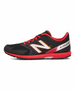 ニューバランス ランニングシューズ スニーカー 男の子 NBハンゾーJ5レース NB HANZO J V5 LACE new balance 610590 ブラック/レッド