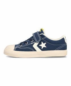 コンバース ローカット スニーカー 男の子 キッズブレイクスターSKV-1OX KIDS BREAKSTAR SK V-1 OX converse 3SD130 ネイビー/ライム