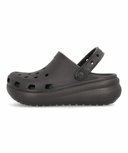 クロックス 厚底 クロッグ サンダル 女の子 クラシックキューティークロッグ CLASSIC CUTIE CLOG crocs 207708 ブラック