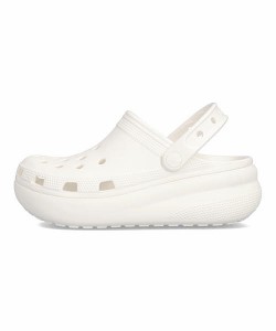 クロックス 厚底 クロッグ サンダル 女の子 クラシックキューティークロッグ CLASSIC CUTIE CLOG crocs 207708 ホワイト