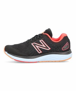 ニューバランス スニーカー レディース フレッシュフォーム680W FRESH FOAM 680 W new balance 330680 ブラック/オレンジ