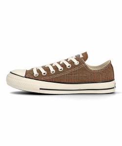 コンバース スニーカー レディース オールスターUSグレンチェックOX ALL STAR US GLENCHECK OX converse 1SC608 ブラウン