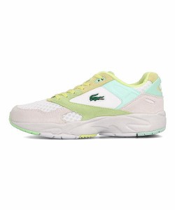 ラコステ ローカット スニーカー メンズ ストーム96ロウ07213 STORM 96 LO 0721 3 LACOSTE SM00341 ホワイト/ライトイエロー