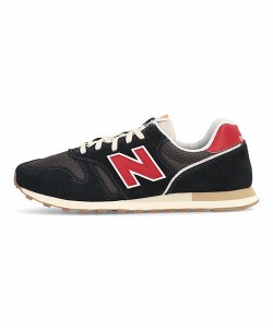 ニューバランス ランニングシューズ スニーカー メンズ ML373 ML373 new balance 333373 ブラック/レッド