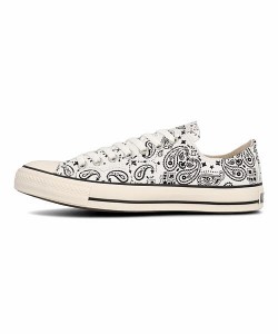 コンバース ローカット スニーカー メンズ オールスターバンダナOX ALL STAR BANDANA OX converse 1SC825 オフホワイト