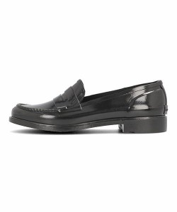 ハンター ローファー レインシューズ レディース オリジナルペニーローファー ORIGINAL PENNY LOAFER HUNTER WFF1095RGL ブラック