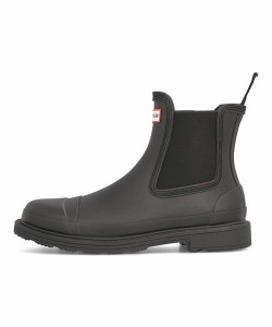 ハンター レインブーツ 長靴 レディース Wコマンドチェルシーブーツ W COMMANDO CHELSEA BOOT HUNTER WFS1018RMA ブラック