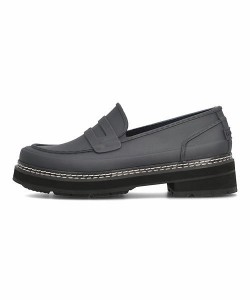 ハンター ローファー レインシューズ レディース Wペニーローファー W REFINED STITCH PENNY LOAFER HUNTER WFF1089RMA ネイビー