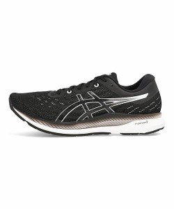 アシックス ランニングシューズ スニーカー レディース エボライド EVORIDE asics 1012A677 ブラック/ホワイト