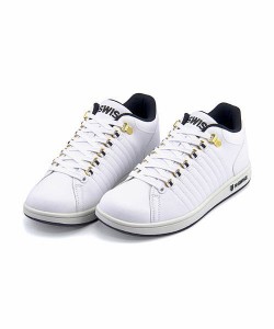 ケースイス ローカット スニーカー レディース KSL 01 KSL 01 K-SWISS 36800018 ホワイト/ネイビー/ゴールド