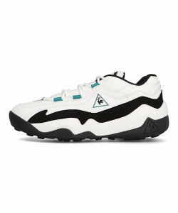 ルコックスポルティフ ランニングシューズ スニーカー メンズ LCSTR2 LCS TR 2 le coq sportif QL2PJC25 ホワイト/エメラルド