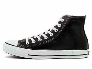 コンバース ハイカット スニーカー メンズ レザーオールスターHI LEA ALL STAR HI converse 1B908 ブラック