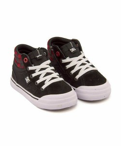 ディーシーシュー スニーカー 女の子 男の子 キッズ 子供靴 SP SN TODDLERS EVAN HI SP SN DC SHOE ADTS300030 ブラック/レッド/P