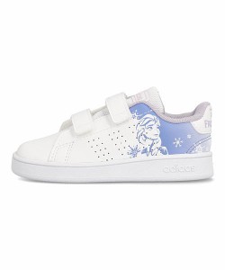 アディダス アナと雪の女王 スニーカー 女の子 アドバンコートI ADVANCOURT I adidas FZ3221 フットウェアホワイト/F/Cパープル