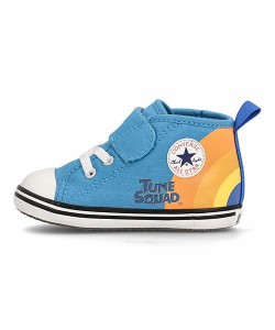 コンバース スニーカー 女の子 ベビーオールスターNスペースジャム BABY ALL STAR N SPACE JAM MT V-1 converse 7SC687 ブルー