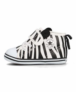 コンバース スニーカー 女の子 ベビーオールスターNアニマルズV-1 BABY ALL STAR N ANIMALS V-1 converse 7SC893 ゼブラ