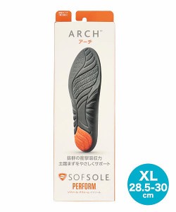 ソフソール PERFORM ARCH XL：28.5-30cm インソール 中敷き メンズ SOFSOLE 226295 グレー