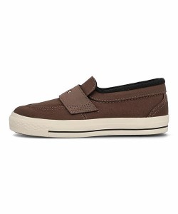 コンバース ローファー スニーカー 女の子 キッズローファーSK KIDS LOAFER SK converse 3SC683 ブラウン