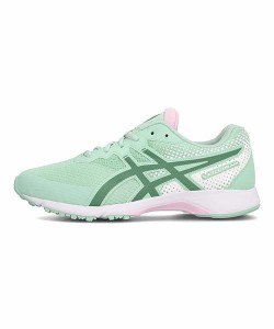 アシックス ランニングシューズ スニーカー 女の子 レーザービームRG LAZERBEAM RG asics 1154A124 サックス/モスグリーン