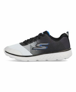 スケッチャーズ スニーカー 男の子 ゴーラン400ファストペース GO RUN 400-FAST PACE SKECHERS 97684L ブラック/グレー