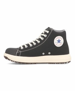 コンバース ハイカット ワーキングシューズ スニーカー 作業靴 メンズ オールスターPSHI ALL STAR PS HI converse PS001 ブラック