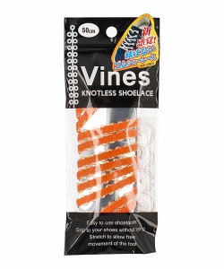 モリト VINES KNOTLESS SHOELACE 結ばない靴ひも 50cm ゴムシューレース シューレース メンズ MORITO 12926 オレンジ