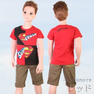 【あす着】(パケット便200円可能)SUPERMAN（スーパーマン）男児・半袖Tシャツ（男児洋服/ウェア）11317380
