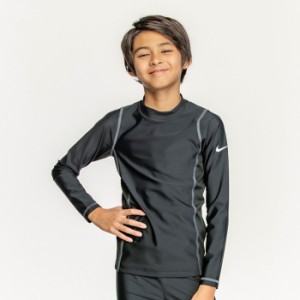 【あす着】(パケット便送料無料)NIKE ナイキ スクール水着 SS24 BOYS ロングスリーブL/S UV ハイドロガード 男子/ボーイズ 学校水泳授業