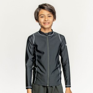 【あす着】(パケット便送料無料)NIKE ナイキ スクール水着 SS24 BOYS ロングスリーブF/Z UV ハイドロガード 男子/ボーイズ 学校水泳授業