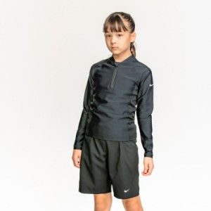 【あす着】(パケット便送料無料)NIKE ナイキ スクール水着 SS23 UNISEX ロングスリーブL/S セットアップ ラッシュガードセット 男女共用 