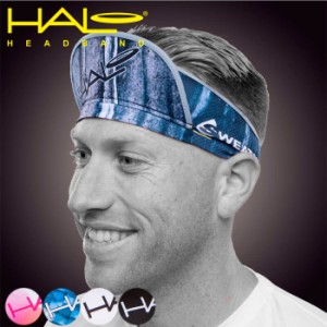 (パケット便送料無料)Halo ヘイロ ランニングバイザーバンド 夜間/ナイトランニンク リフレクター H0033（旧:H0021）