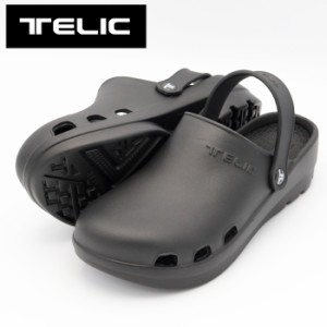 あす着 TELIC テリック DOCTORS SABOT ドクターズサボ BLACK(ブラック) メンズ リカバリーサンダル スイム/トライアスロン