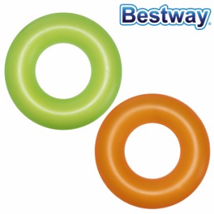 あす着(パケット便送料無料)Bestway ベストウェイ 76cmネオンスイムリング キッズ用浮き具/浮き輪/うきわ/フロート/水遊び 1001903751(36