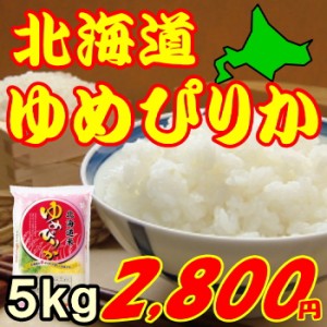 令和２年北海道ゆめぴりか5ｋｇ　2,800円   5k/30/米/お米 玄米,白米,分搗き選択可能