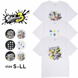 スプラトゥーン3 半袖Tシャツ Tシャツ 半袖 メンズ レディース S M L LL トップス カジュアル おしゃれ tシャツ スポーツ 運動会 文化祭 