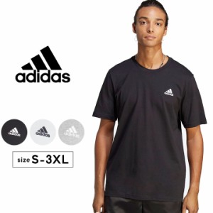 アディダス adidas 半袖Tシャツ Tシャツ 半袖 メンズ S M L XL 2XL 3XL トップス カジュアル おしゃれ tシャツ スポーツ 運動会 文化祭 