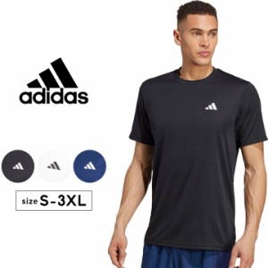 アディダス adidas 半袖Tシャツ Tシャツ 半袖 メンズ S M L XL 2XL 3XL トップス カジュアル おしゃれ tシャツ スポーツ 運動会 文化祭 