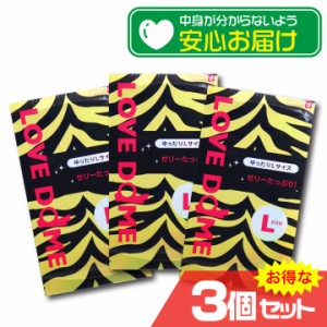 オカモト LOVE DOME ラブドーム タイガーコンドーム Lサイズ 12個入x3箱セット 避妊 CONDOM〔mr-2041〕